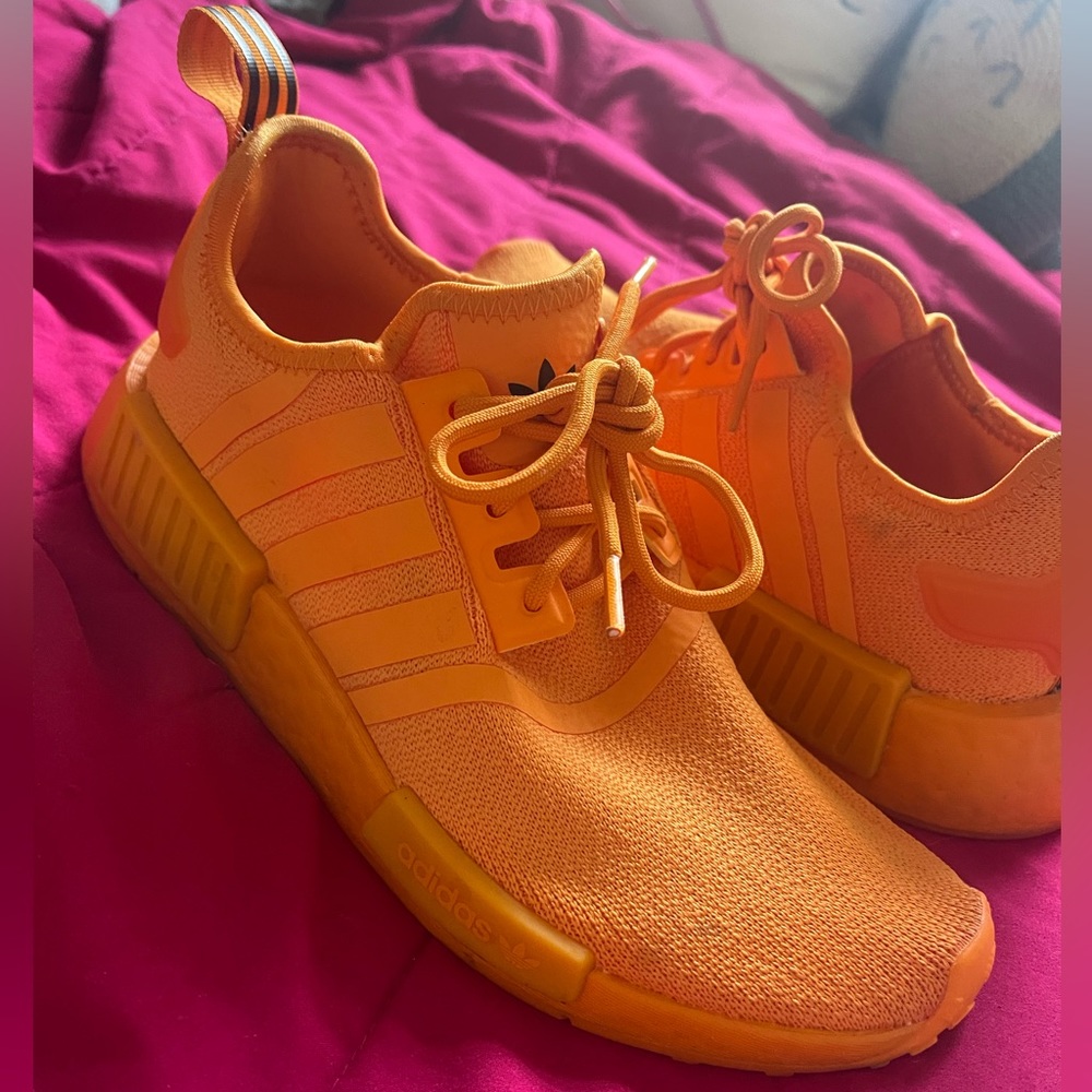 Adidas NMD R1 Bright Orange Women's Athletic Shoes GV9439